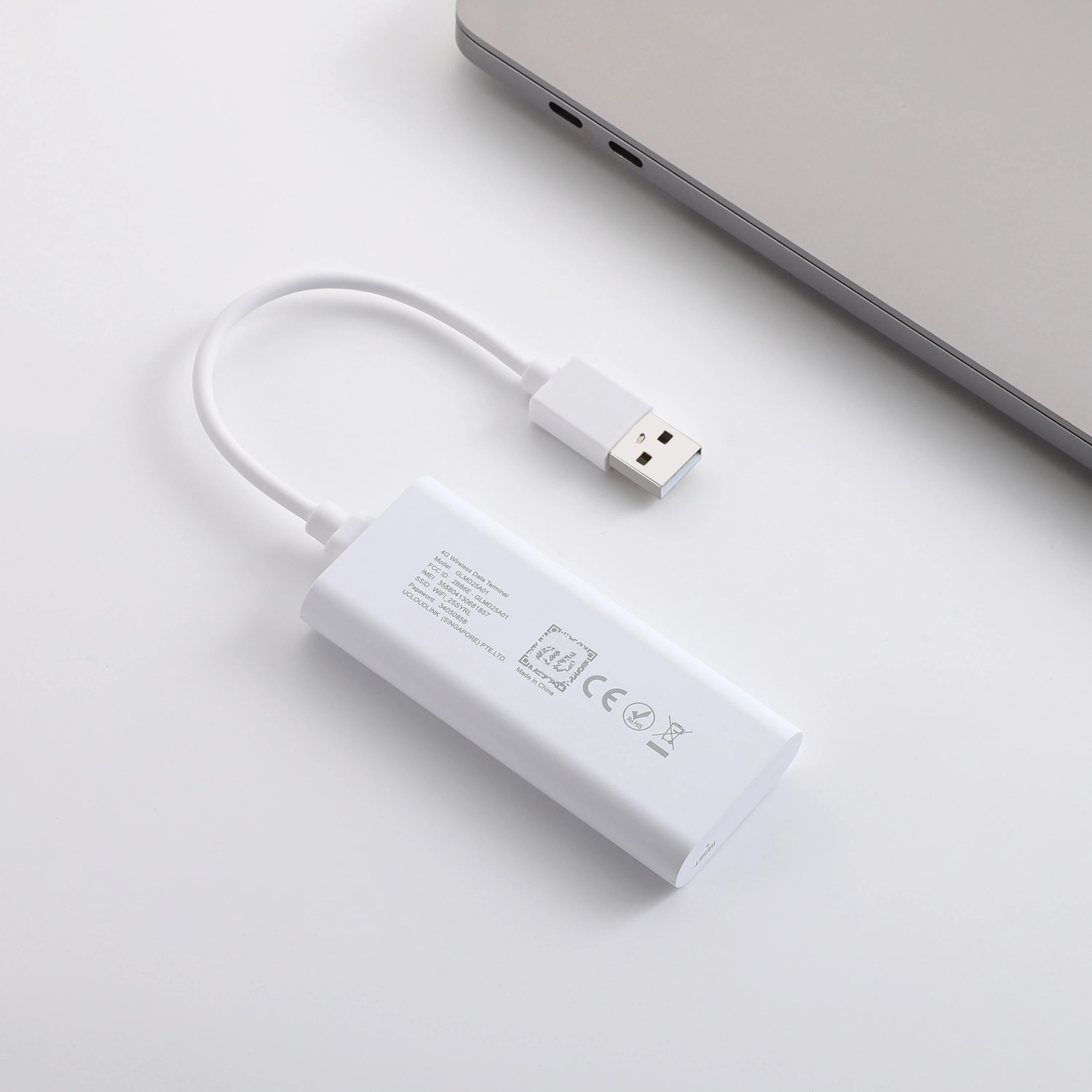 Ainbit D200 portable Wi-Fi product photo for CloudSIM proof, certified hardware, and clear prepaid data terms
